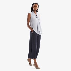 M. M. Lafleur Zhou culotte dress pants cropped short wide leg— Crepe , sz : 10